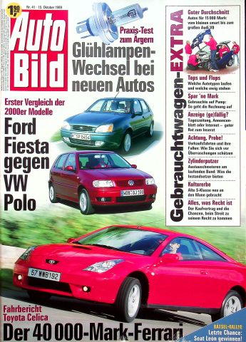 Deckblatt Auto Bild (41/1999)